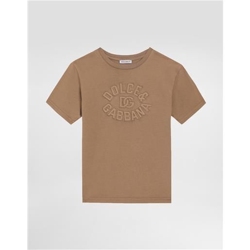 Dolce & Gabbana t-shirt in jersey con logo dolce&gabbana