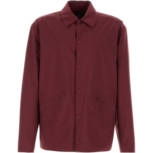 Herno giacca-camicia in nylon - rosso
