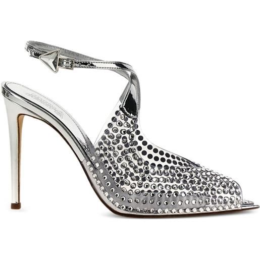 Nicolò Beretta sandali beiby 100mm - argento