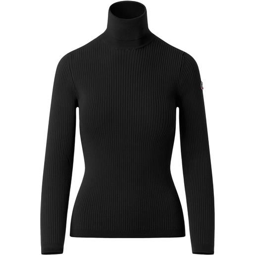 Fusalp maglione a collo alto - nero