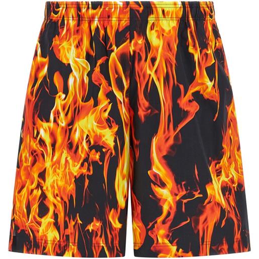 VETEMENTS bermuda fire - nero