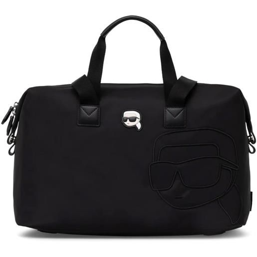 Karl Lagerfeld borsone ikon - nero