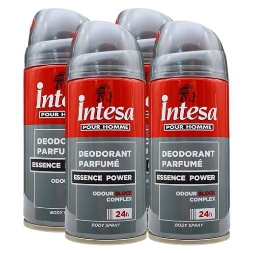 FEI FAN deodorante spray pour homme, essence power odour block complex. Fragranza dalle intense note virili dell'ambra e del muschio di quercia 150ml (4)