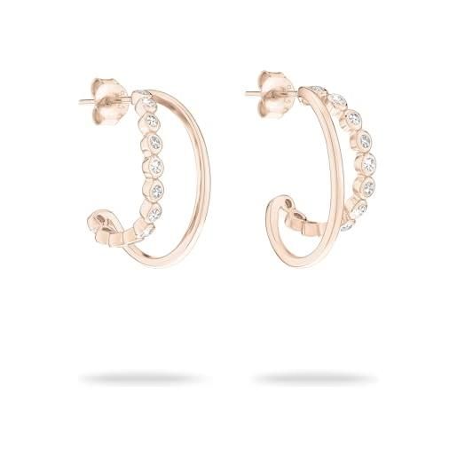 Liebeskind Berlin Boucles doreilles LJ 1597 E 21 IP Noir, 1,8 cm, Acier