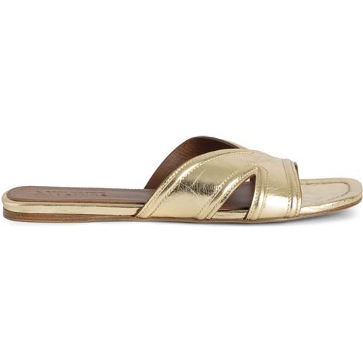 Zadig&Voltaire sandali slides azora - oro