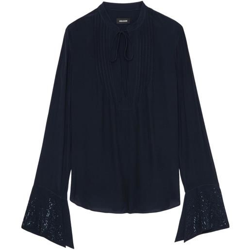 Zadig&Voltaire camicia taika - blu