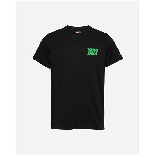 Tommy Hilfiger small logo m - t-shirt - uomo - nero