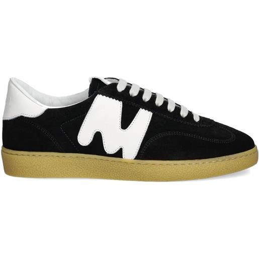 MSGM sneakers retro con inserti - nero
