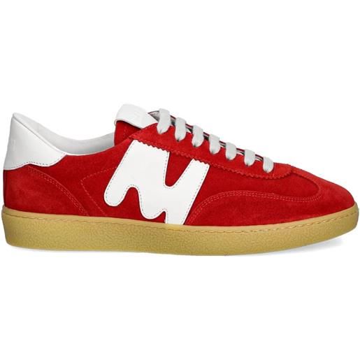 MSGM sneakers retro con inserti - rosso