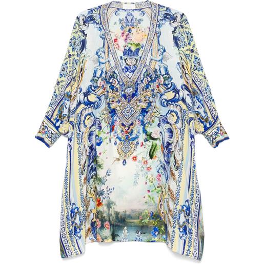 Camilla abito corto - blu