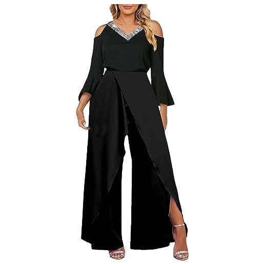 ORANDESIGNE Monopezzi E Tutine Da Donna Stampa Tuta Lunga