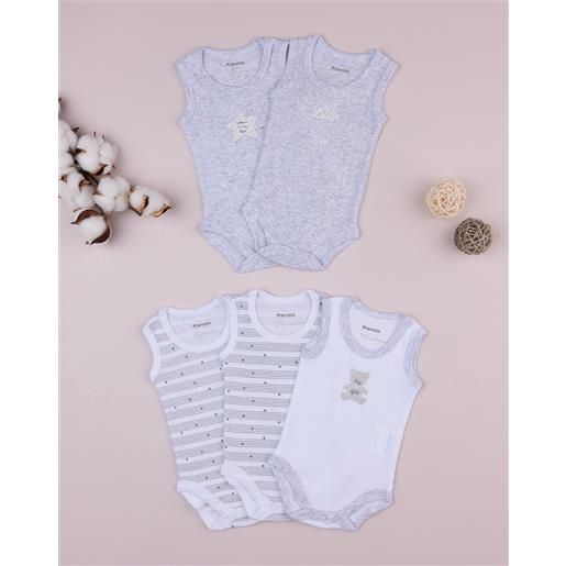 Prénatal pack 5 body smanicati