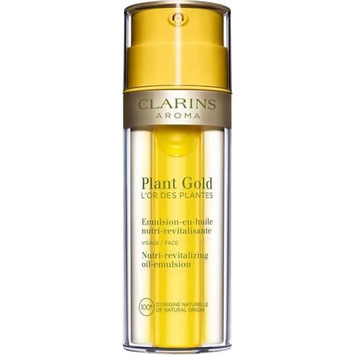 Clarins aroma plant gold l'or des plantes emulsion-en-huile nutri-revitalisante 35 ml