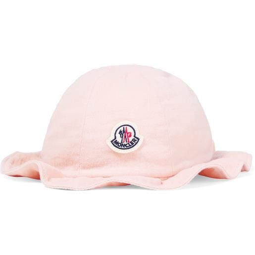 Moncler Enfant cappello da pescatore in canvas
