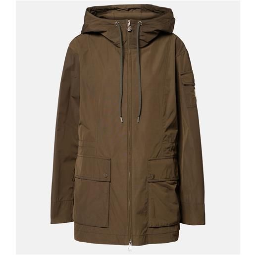 Moncler parka leandro in popeline