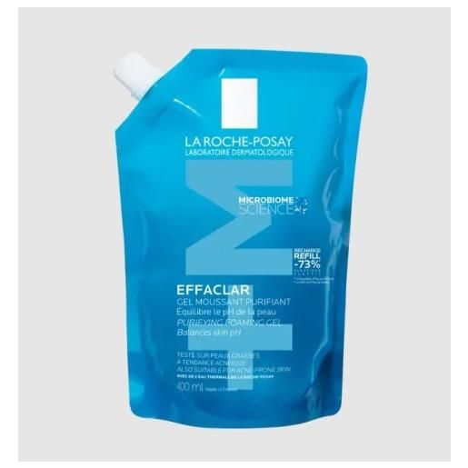 LA ROCHE POSAY-PHAS (L'Oreal) la roche posay effaclar+m gel detergente schiumogeno purificante refill 400ml