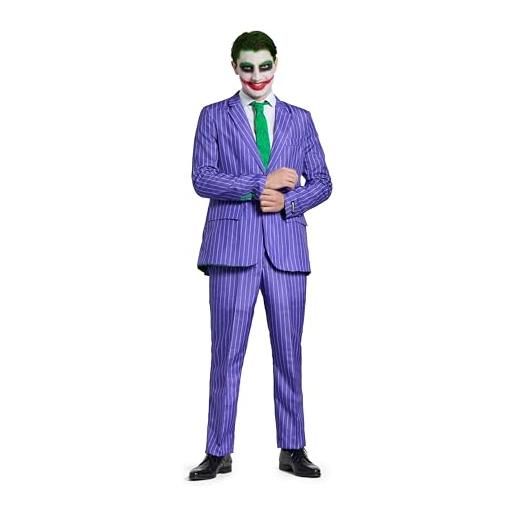 Abito Festa Uomo U LOOK UGLY TODAY - Costume Halloween Con Cravatta E Pantaloni, Poliestere Lavabile, Taglia Regolare