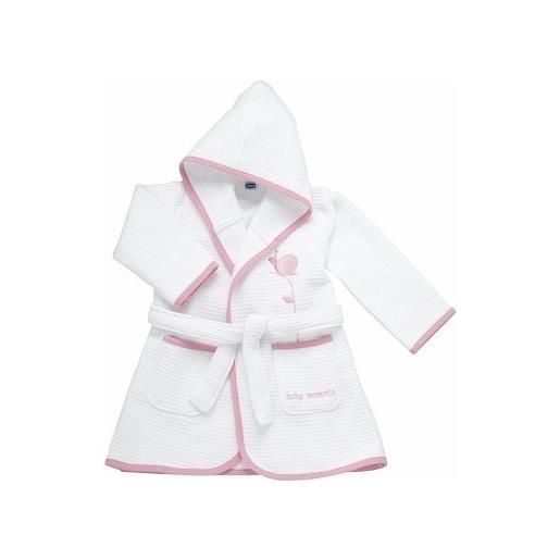 Chicco (artsana spa) chicco accappatoio piquet rosa lumaca 12 mesi+