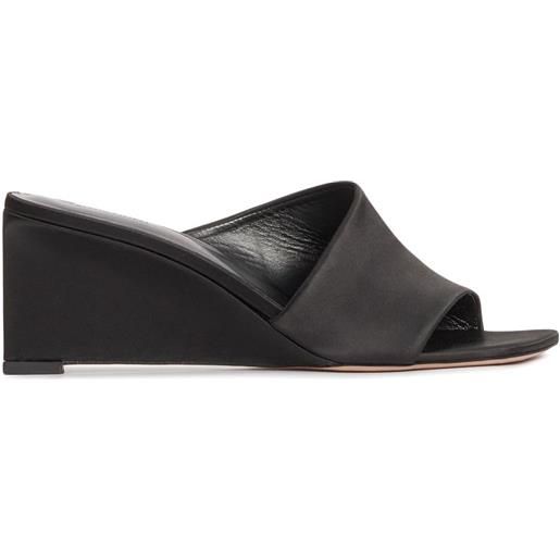 Fabiana Filippi mules in raso - nero