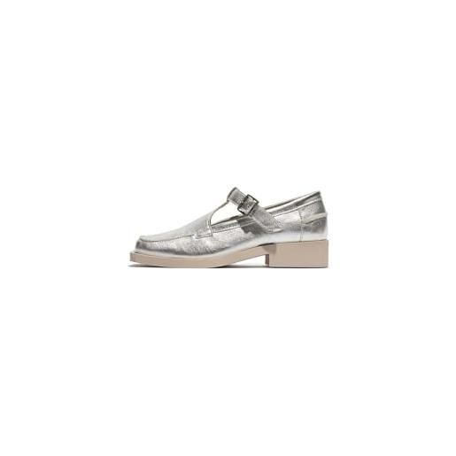 Fly London rozi209fly, loafers donna, silver, 38 eu
