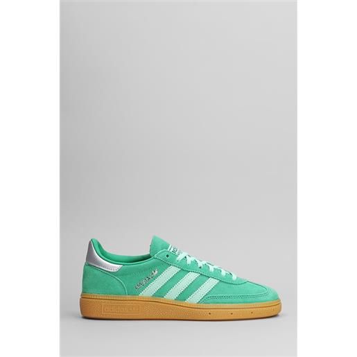Adidas sneakers handball spezial in camoscio verde