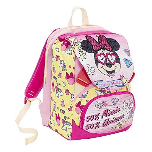 Seven minnie pink vibes zaino sdoppiabile big