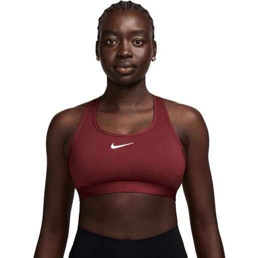 NIKE swoosh medium support bra top running donna