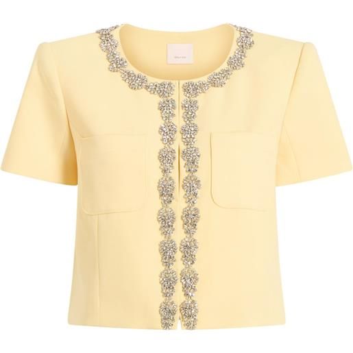 Cinq A Sept giacca samina - giallo