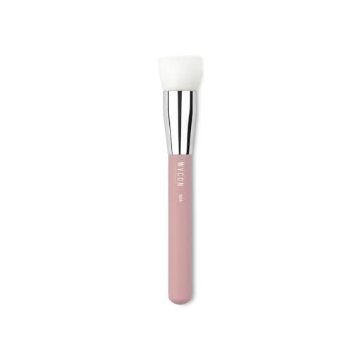 WYCON cosmetics pennello make up viso -face treat brush s01 - pennello viso setole fitte e piatte skin care creme sieri e primer