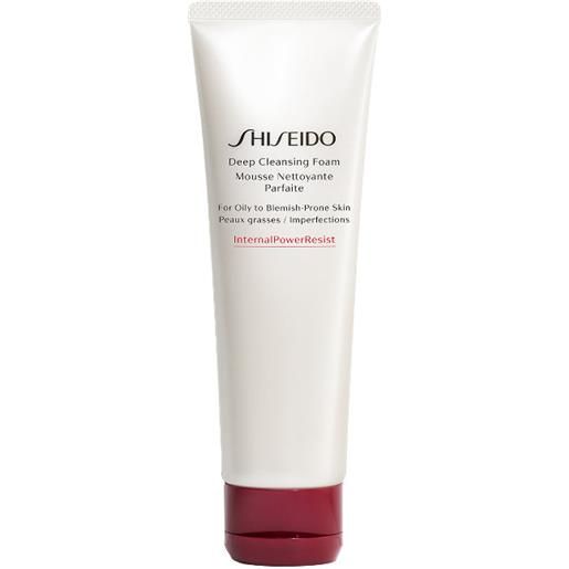 Shiseido deep cleansing foam pelli grasse e miste - 125 ml