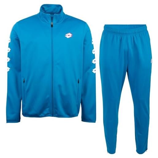 Lotto 1724023 - tuta da allenamento, da uomo, vestibilità normale, diva blue m