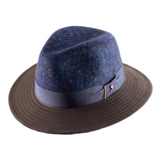 Alfonso D´Este alfonso d'este - cappello fedora feltro idrorepellente potenza notte - size m