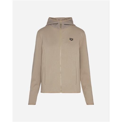 Arena athletic progress w - felpa - donna - beige