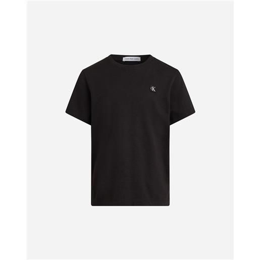 Calvin Klein Jeans mini badge jr - t-shirt - nero