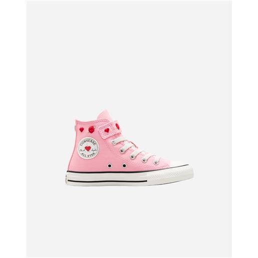Converse chuck taylor all star 1v hi gh valentines day jr - scarpe sneakers - rosa