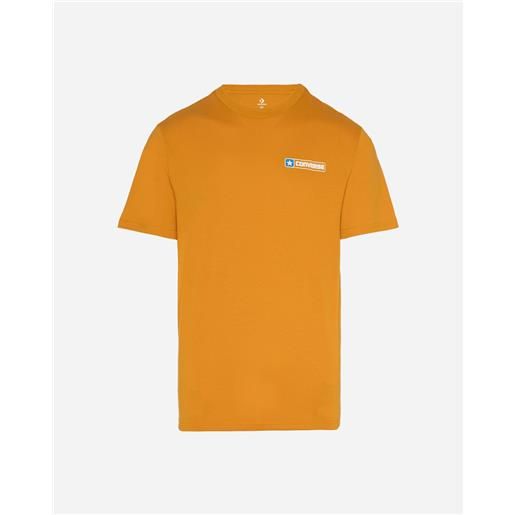 Converse small logo m - t-shirt - uomo - giallo