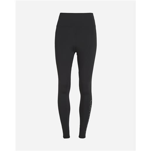 Calvin klein sport big logo w - leggings - donna - nero