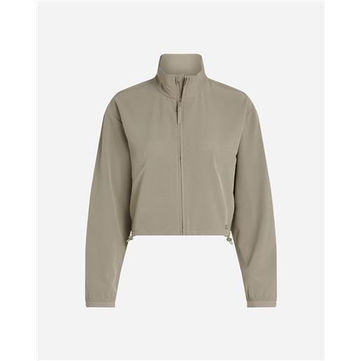 Calvin klein sport ripstop coulisse w - felpa - donna - nero