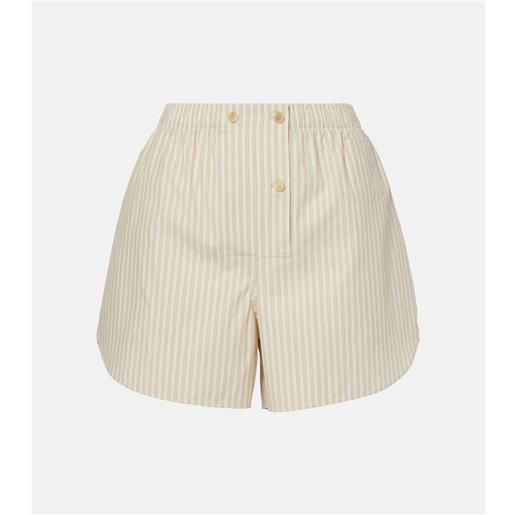 The Row shorts nicasia in popeline di cotone