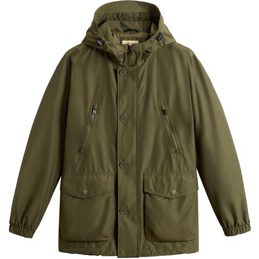 Woolrich parka light ramar - verde