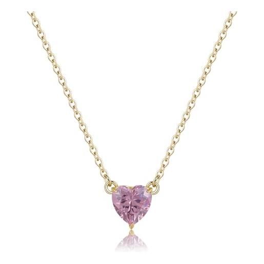 S'AGAPÕ Collana Donna In Acciaio Con Simbolo Cuore