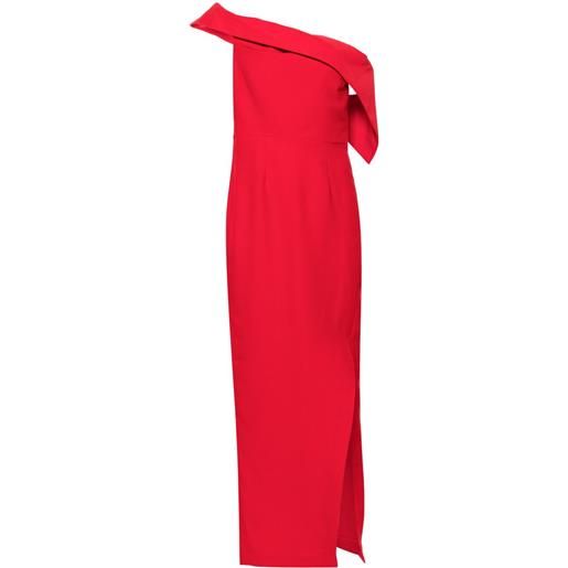 Roland Mouret abito da sera con spalle scoperte - rosso