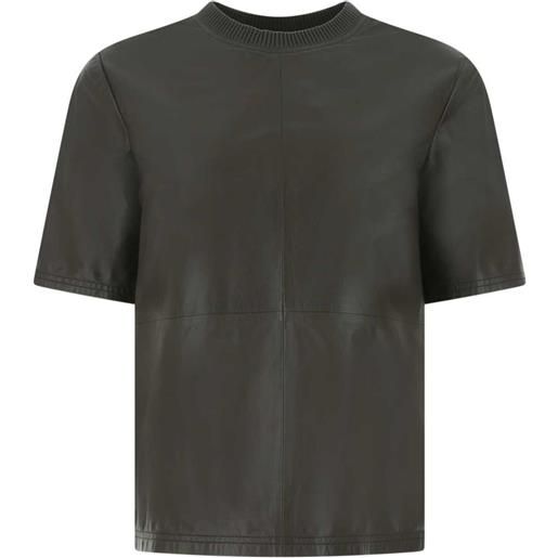 AMIRI t-shirt in pelle - marrone
