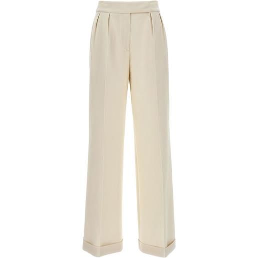 Kiton pantaloni a palazzo sartoriali - toni neutri