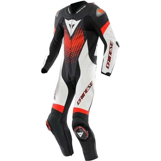 Dainese tuta moto intera Dainese laguna seca 6 perf 1pc nero bianco