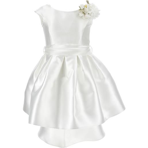 Monnalisa abito adele mikado con coda