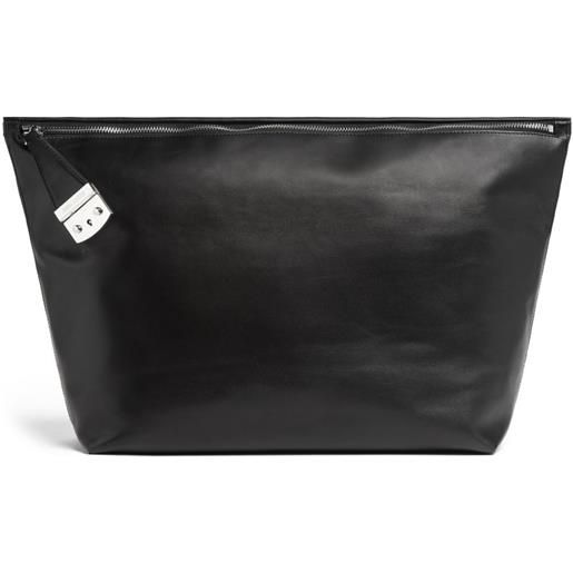 DSQUARED2 clutch in pelle - nero