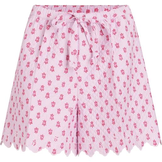 Patou shorts trapuntati - rosa
