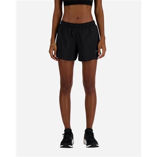 New Balance sport essential 2in1 w - short running - donna - nero