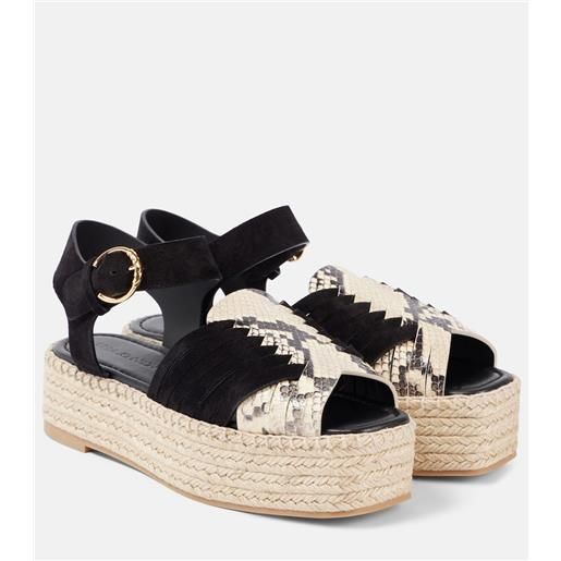 Ulla Johnson espadrillas elsa in pelle